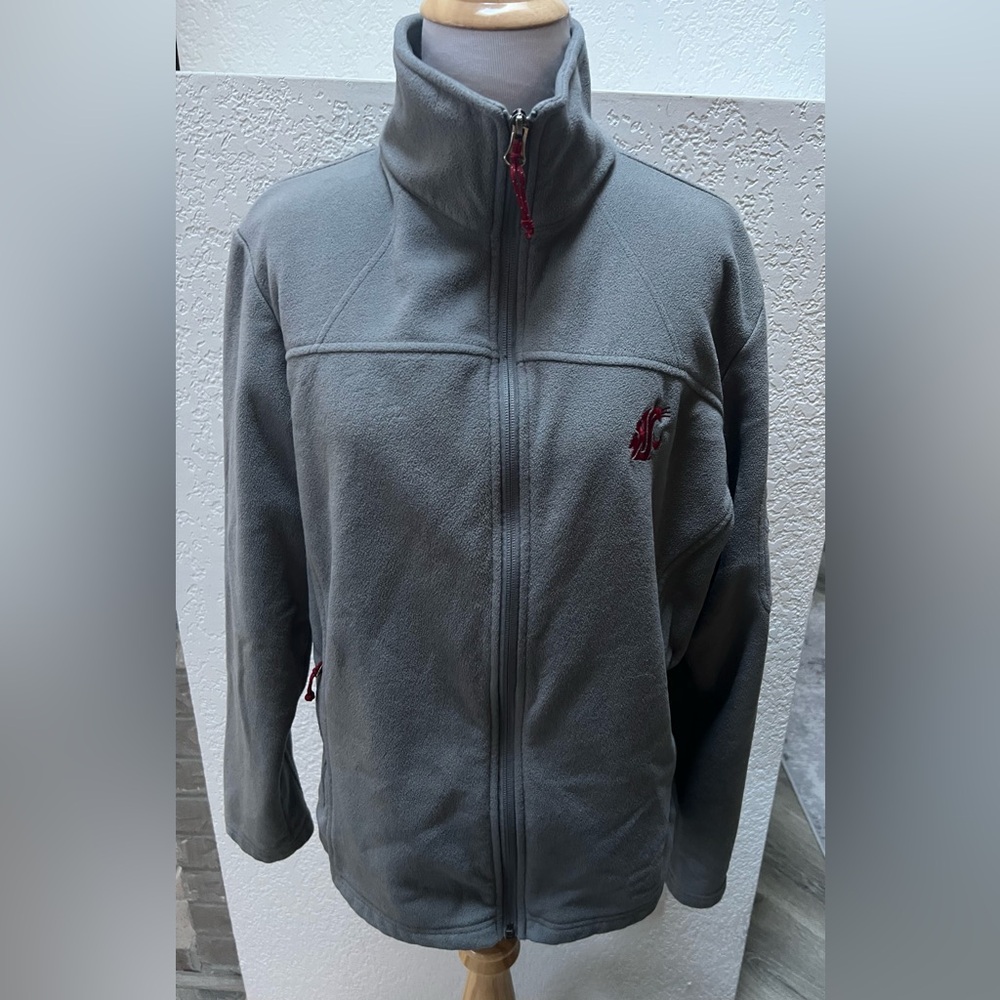 Columbia | Women’s Size XL| Fleece Full Zip Jacket | NCAA WASHINGTON STATE